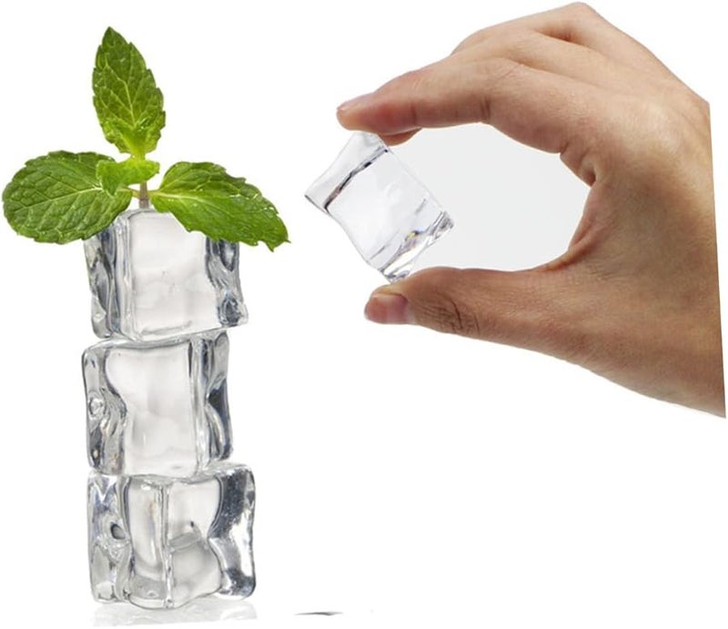 Mikinona 36pcs Acrylic Simulated Ice Cubes Size 1 For Photography Props And Shop Display - Image 4